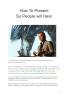 How To Present So People will Hear - Page 1