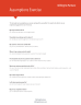 Business Assumptions & Risk Exercise Template - Page 1
