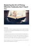 Product Pricing Strategy Insights - Page 1