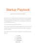 Startup Playbook - Page 1