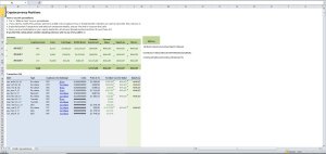 Cryptocurrency Positions Excel Spreadsheet