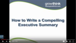 How to Write an Executive Summary for a Business Plan