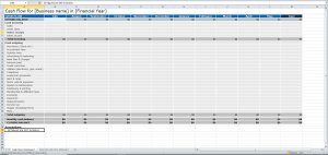 Cash Flow Statement Template in Excel
