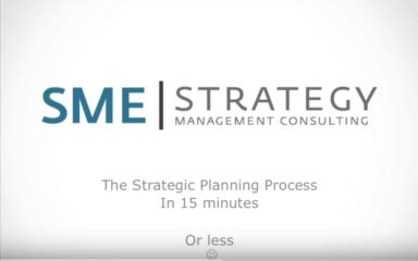 The Steps of the Strategic Planning Process in Under 15 Minutes