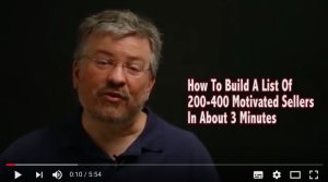 How To Build A List Of 200 to 400 Motivated Sellers In 3 Minutes