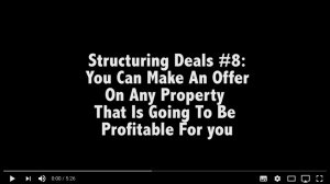 How To Make A Profitable Offer On ANY Property