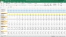 SaaS Revenue Forecast Excel Template