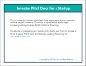 Startup Sample Investor Pitch Deck Template