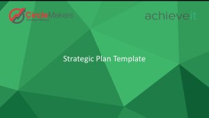 Strategic Planning Template