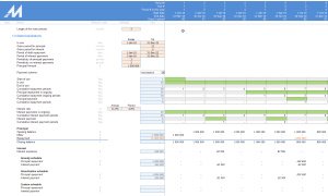 Powerful and Customizable Debt Module Excel Model
