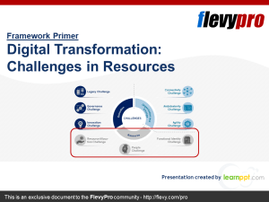 Digital Transformation: Challenges in Resources