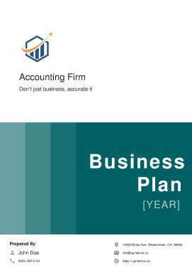 Accounting Firm Business Plan Example