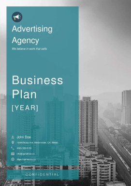 Advertising Agency Business Plan Example