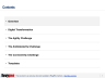 Digital Transformation: Challenges in Change & Organization