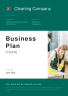 Cleaning Company Business Plan Example - Page 1