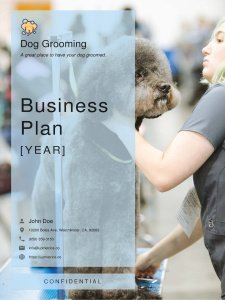 Dog Grooming Business Plan Example