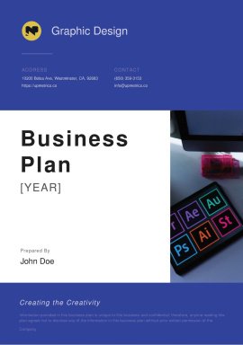 Graphic Design Business Plan Example