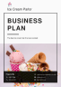Ice Cream Parlor Business Plan Example - Page 1
