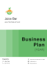 Juice Bar Business Plan Example - Page 1