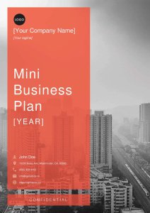 Mini Business Plan Template