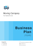 Moving Company Business plan Example - Page 1