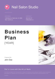 Nail Salon Business Plan Example