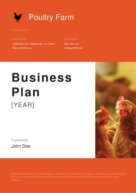 Poultry Farming Business Plan Example