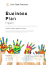 Preschool Business Plan Example - Page 1
