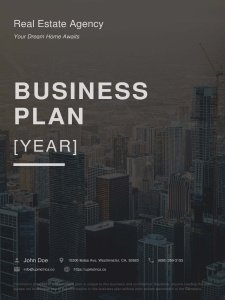 Real Estate Agency Business Plan Example