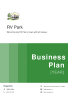 RV Park Business Plan Example - Page 1