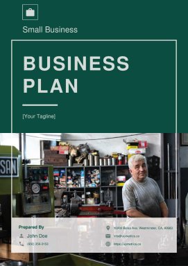 Business Plan Template for Small Businesses