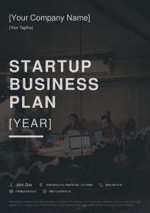 Startup Business Plan Template