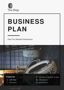 Tire Shop Business Plan Example