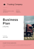 Trucking Company Business Plan Example - Page 1