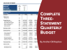Complete Three-Statement Quarterly Budget