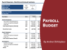 Payroll Budget