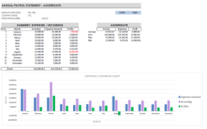 ANNUAL INCOME-EXPENSE STATEMENT
