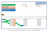 Project Planner (Advanced) – Excel Template - Eloquens