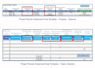 Project Planner (Advanced) – Excel Template - Eloquens