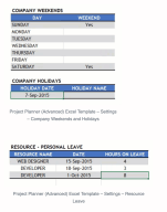 Project Planner (Advanced) – Excel Template - Eloquens