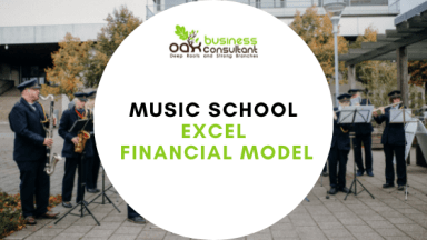 Music School Excel Financial Model Template