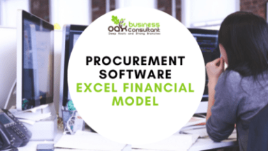 Procurement Software Excel Financial Model Template