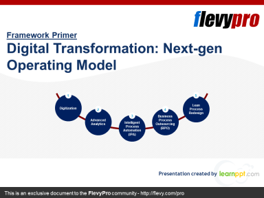 Digital Transformation: Next-gen Operating Model