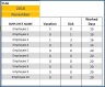 PTO Tracker & Calculator for Salaried Employees