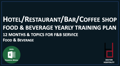 F&B Service Yearly Training Program