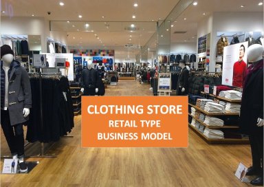 Retail Clothing Store Business Model for Start-ups - 3 statement analysis plus KPI's