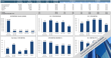 IB & PE Standards Comparable Companies Analysis