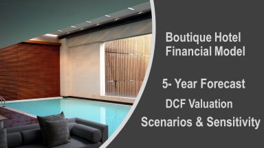 Project Boutique Hotel 5-Year DCF Advanced Financial Model