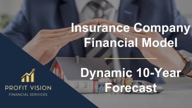 Insurance Company Financial Model – Dynamic 10 Year Forecast