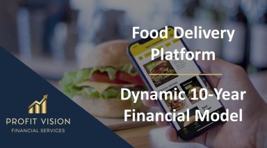 Food Delivery Platform – Dynamic 10 Year Financial Model